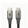 USB-C to USB-C 3A Fast Charging Cable, Nylon Braided (Model 1001)